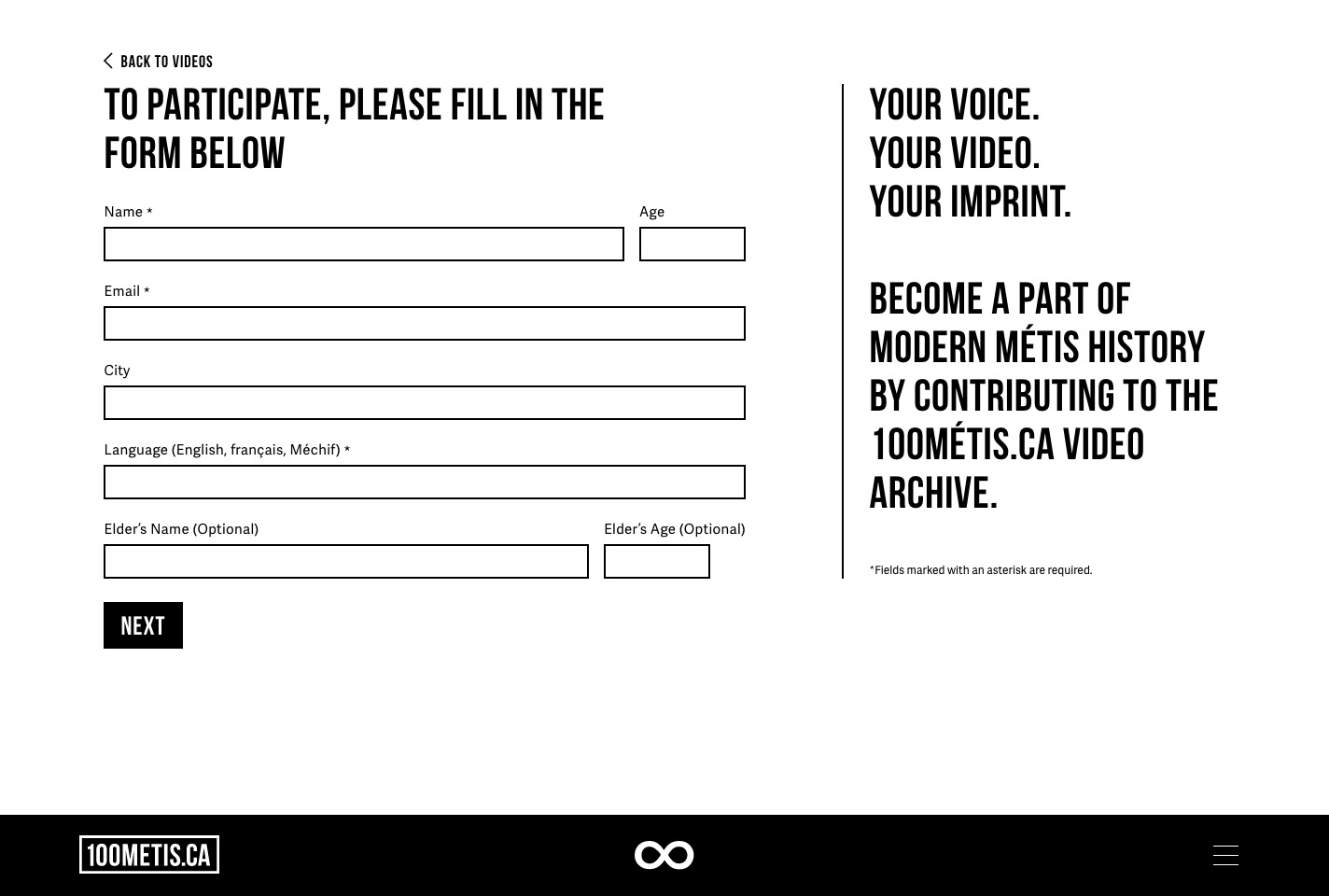 100metis.ca participation form