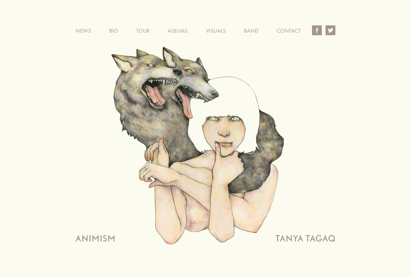 Tanya Tagaq home page